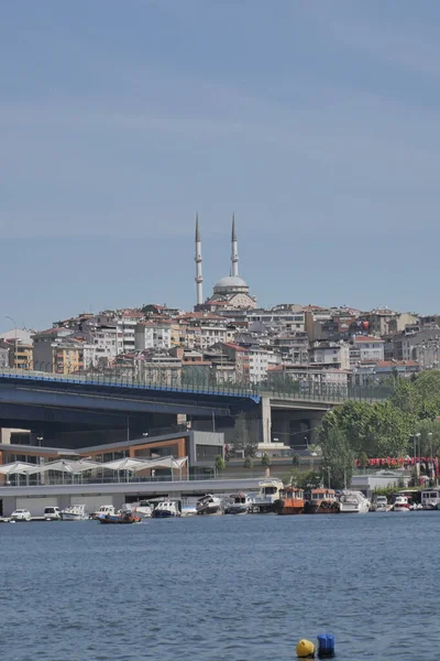 Ferryboat Sail Bosphorus River Istanbul — Stock Fotó
