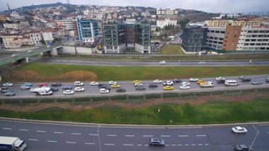 Türkiye istanbul 12 Ocak 2023, İstanbul 'da trafik ,