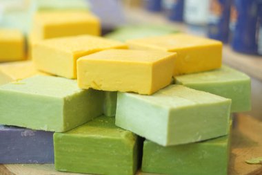 Masada doğal sabun kalıbı .