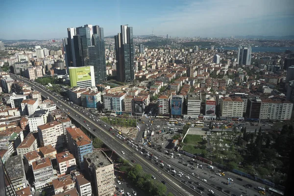 Dinde Istanbul Mai 2023 Bâtiments Financiers Résidentiels Matin — Photo