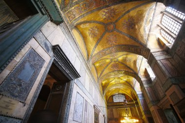 Hindi İstanbul 12 Mayıs 2023. Ayasofya Camii 'nin içi
