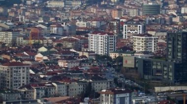 İstanbul Asya Yakası Şehir Binalarının Arial Manzarası,