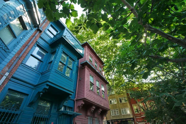 Turquie Istanbul Mai 2023 Maisons Historiques Colorées Kuzguncuk — Photo