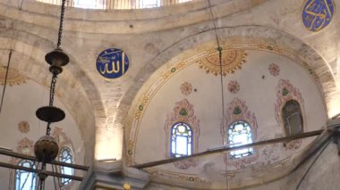 Hindi İstanbul 12 Mayıs 2023. Ayasofya Camii 'nin içi
