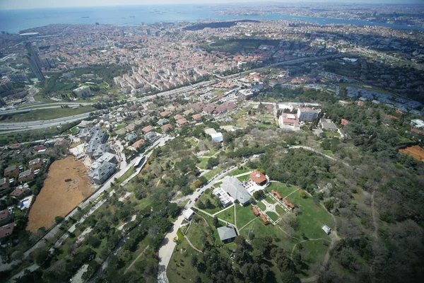 Άποψη Της Κωνσταντινούπολης Ασιατικές Πλευρικές Αστικές Οικοδομικές Μονάδες — Φωτογραφία Αρχείου