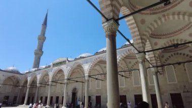 Türkiye istanbul 12 Ocak 2023. Camlica Camii Asya 'nın en büyük camii. .