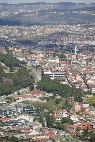 Arial Vista Istambul Asian Side Blocos Construção Urbana — Fotografia de Stock