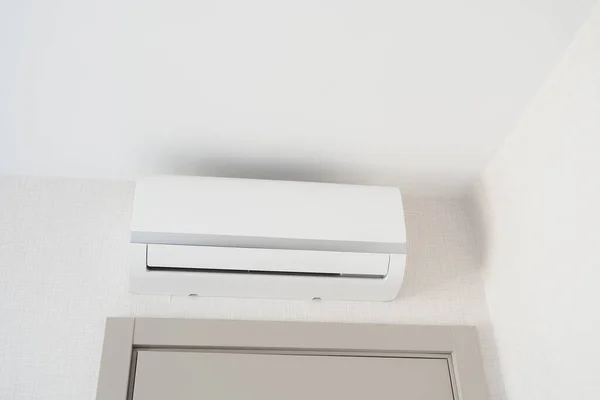 Klimatyzator Ścianie Domu — Zdjęcie stockowe