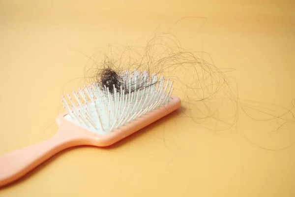 Brush Lost Hair — Stock Photo, Image