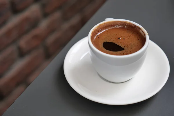 Чашка Турецької Кави Столі — стокове фото