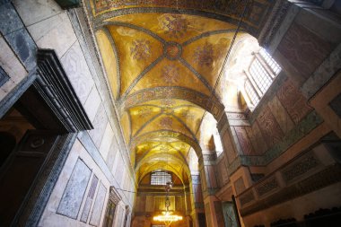 Hindi İstanbul 12 Mayıs 2023. Ayasofya Camii 'nin içi