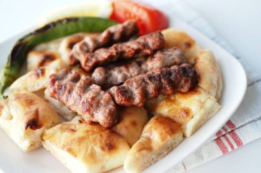 Geleneksel Türk Mutfağı Köftesi Akhisar Kofte. Yüksek kalite fotoğraf