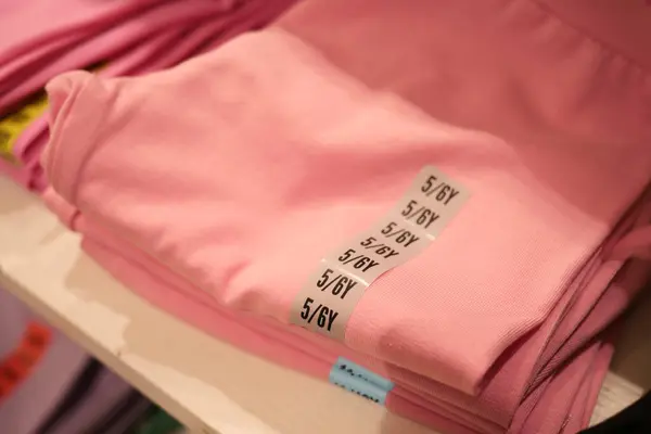 Etichetta Etichetta Xxl Taglia Abbigliamento — Foto Stock