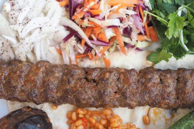 Geleneksel Türk Mutfağı Köftesi Akhisar Kofte. Yüksek kalite fotoğraf