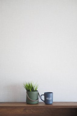 Mavi kahve fincanı. .