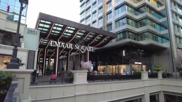 Istanbul Turecko Březen 2023 Emaar Square Mall Uskudar — Stock video