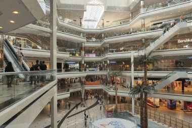 İstanbul, Türkiye 12 Mart 2023 İstanbul cevahir alışveriş merkezi .