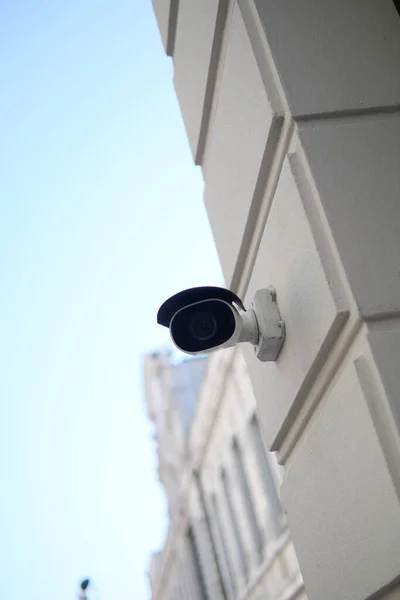 Cámara Seguridad Cctv Funcionando Aire Libre —  Fotos de Stock