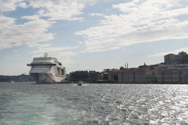 Türkiye istanbul 19 Haziran 2023. COSTA VENEZIA yolcu gemisi Galataport, İstanbul,