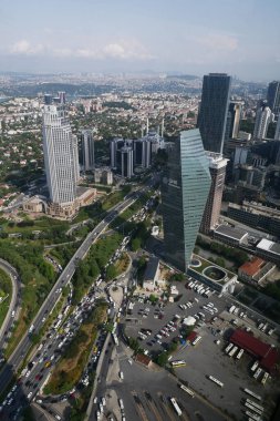 Hindi İstanbul 12 Haziran 2023. Sisli 'deki QNB finans bankası .