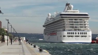 Türkiye istanbul 19 Haziran 2023. COSTA VENEZIA yolcu gemisi Galataport, İstanbul,