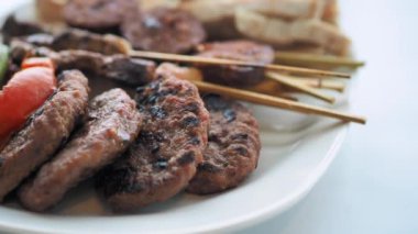 Geleneksel Türk Mutfağı Köftesi Akhisar Kofte. Yüksek kalite fotoğraf