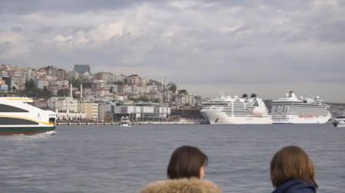 Türkiye istanbul 19 Haziran 2023. COSTA VENEZIA yolcu gemisi Galataport, İstanbul,