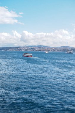 İstanbul 'da İstanbul' un İstanbul manzarası 