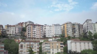 İstanbul şehir manzarası yukarıdan.