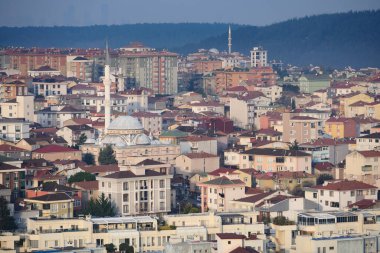 İstanbul 'daki konut binalarının Arial Manzarası .
