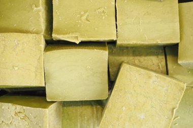 Masada doğal sabun kalıbı .