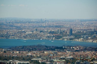 İstanbul 'da İstanbul' un İstanbul manzarası 