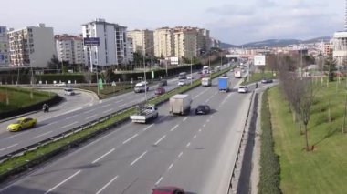 Türkiye istanbul 12 Ocak 2023, İstanbul 'da trafik ,