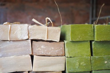 Masada doğal sabun kalıbı .