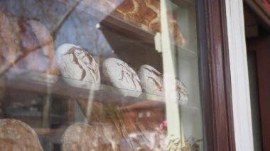 Organic Bread at Farmers Market in istanbul