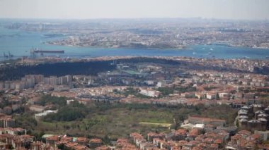 İstanbul 'da İstanbul' un İstanbul manzarası 