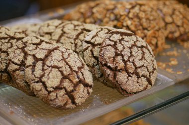 Pastanede tatlı kurabiye karışımı. .