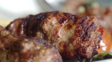 Geleneksel Türk Mutfağı Köftesi Akhisar Kofte. Yüksek kalite fotoğraf