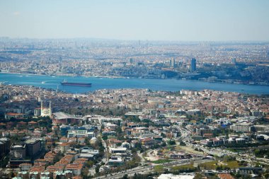 İstanbul 'da İstanbul' un İstanbul manzarası 