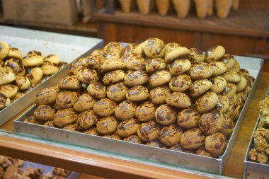 Pastanede tatlı kurabiye karışımı. .