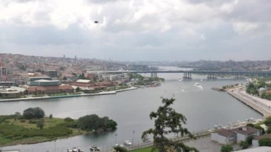 İstanbul 'da İstanbul' un İstanbul manzarası 