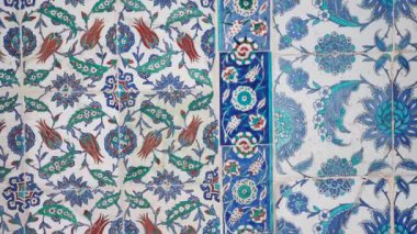 İstanbul eyupsultan Camii 'nden Türk seramik kiremitleri,