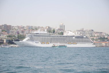 Türkiye istanbul 19 Haziran 2023 Galataport, İstanbul yolcu gemisi.