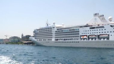 Türkiye istanbul 19 Haziran 2023 Galataport, İstanbul yolcu gemisi.