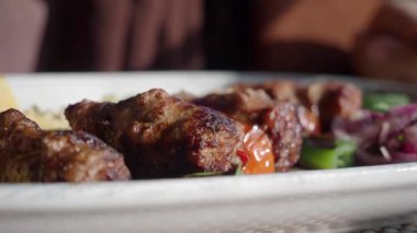 Geleneksel Türk Mutfağı Köftesi Akhisar Kofte. Yüksek kalite fotoğraf