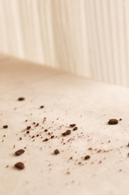 Kanepede kirli bir leke ya da toz .