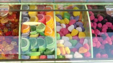 Figurines from marmalade. High quality 4k footage