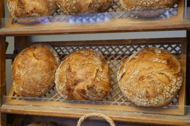 Organic Bread at Farmers Market in istanbul