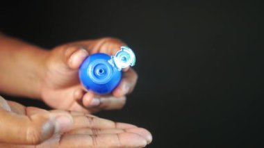 Yakından dökülen saç yağı. .