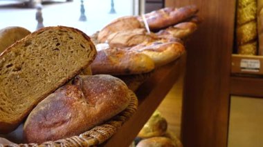 Organic Bread at Farmers Market in istanbul